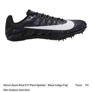 Nike zoom rival s 9 track field spike racing shoes